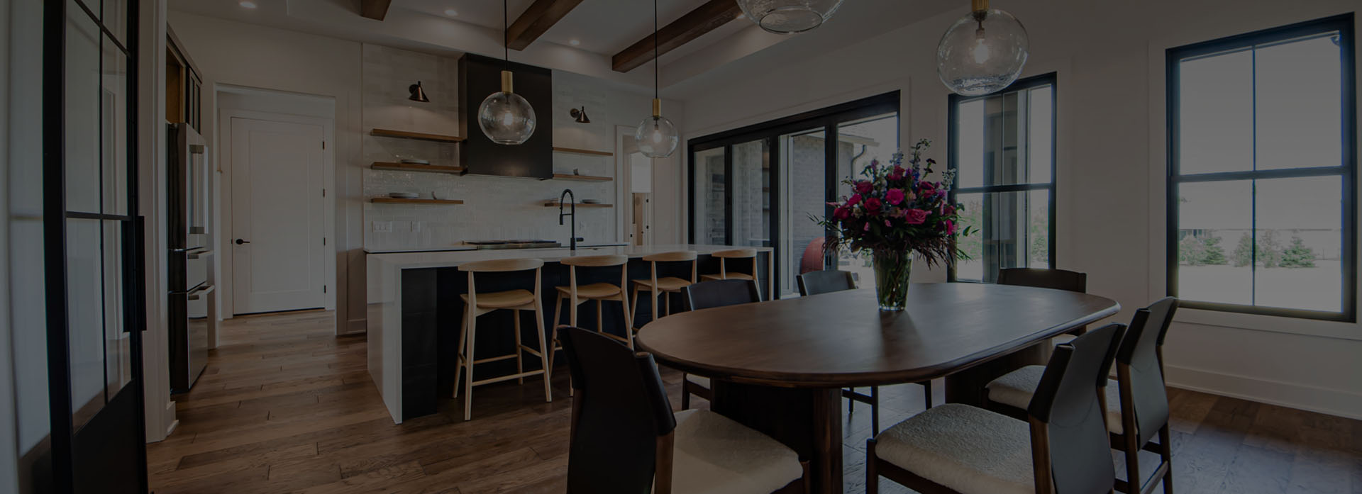 Design Homes interior dining area