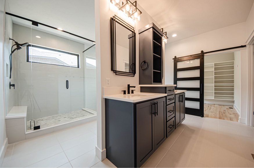 Design Homes interior bathroom