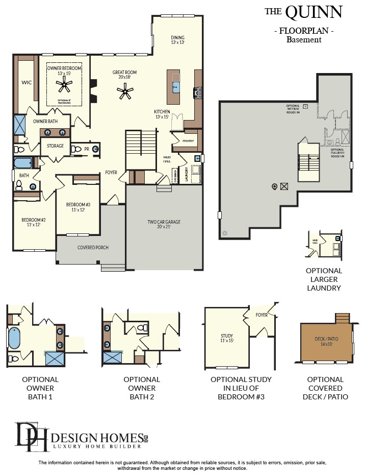 Design Homes The Quinn floor plan