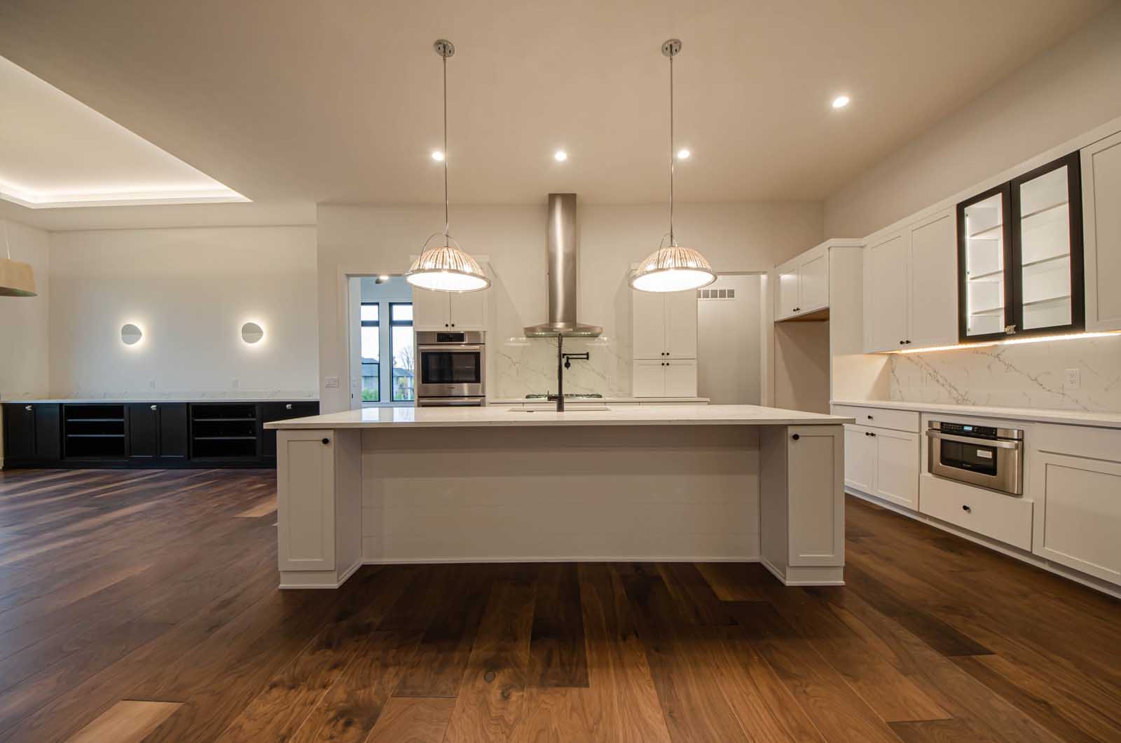 Design Homes The Tahoe kitchen island