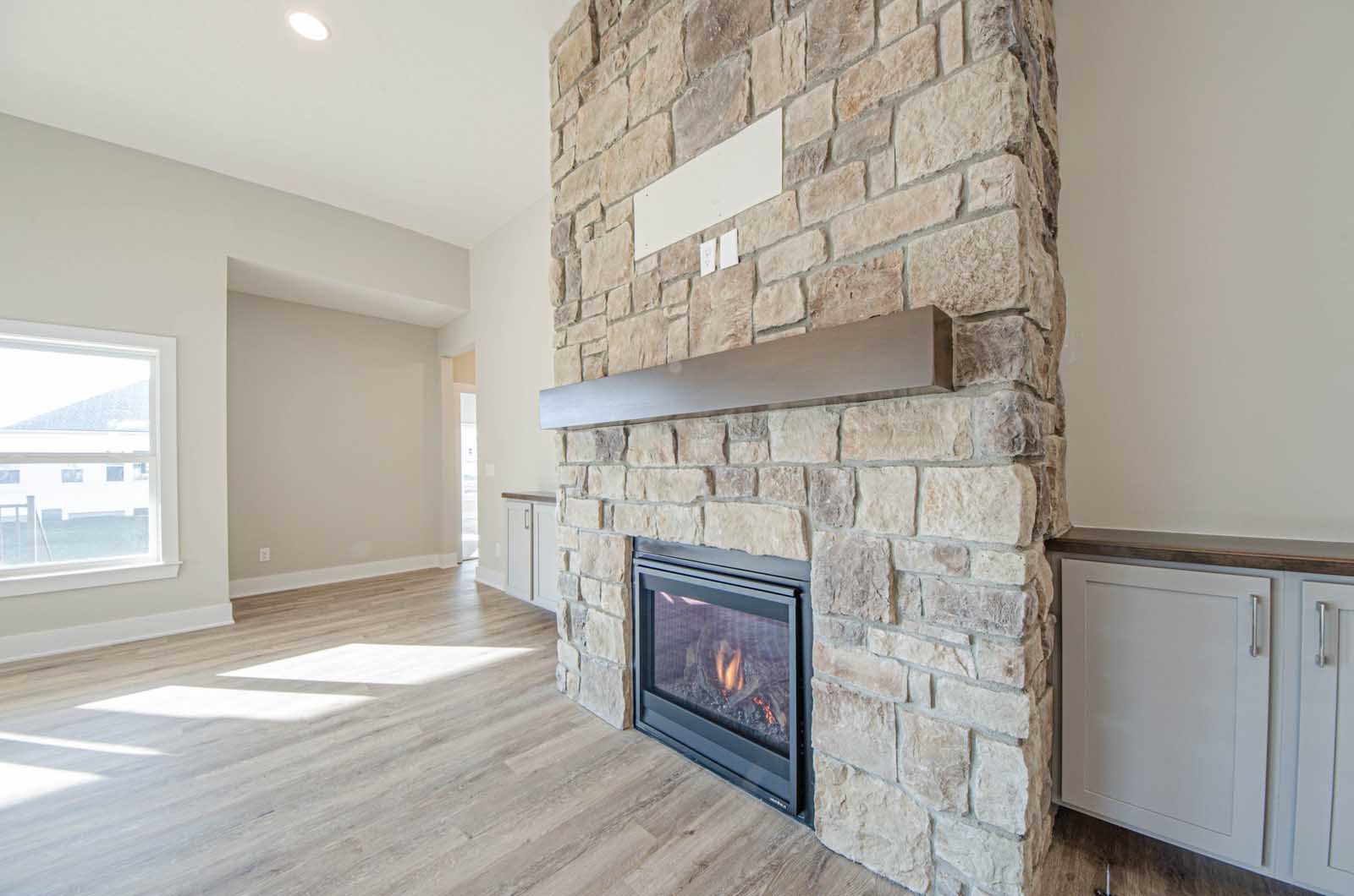 Design Homes The Jocelyn fireplace