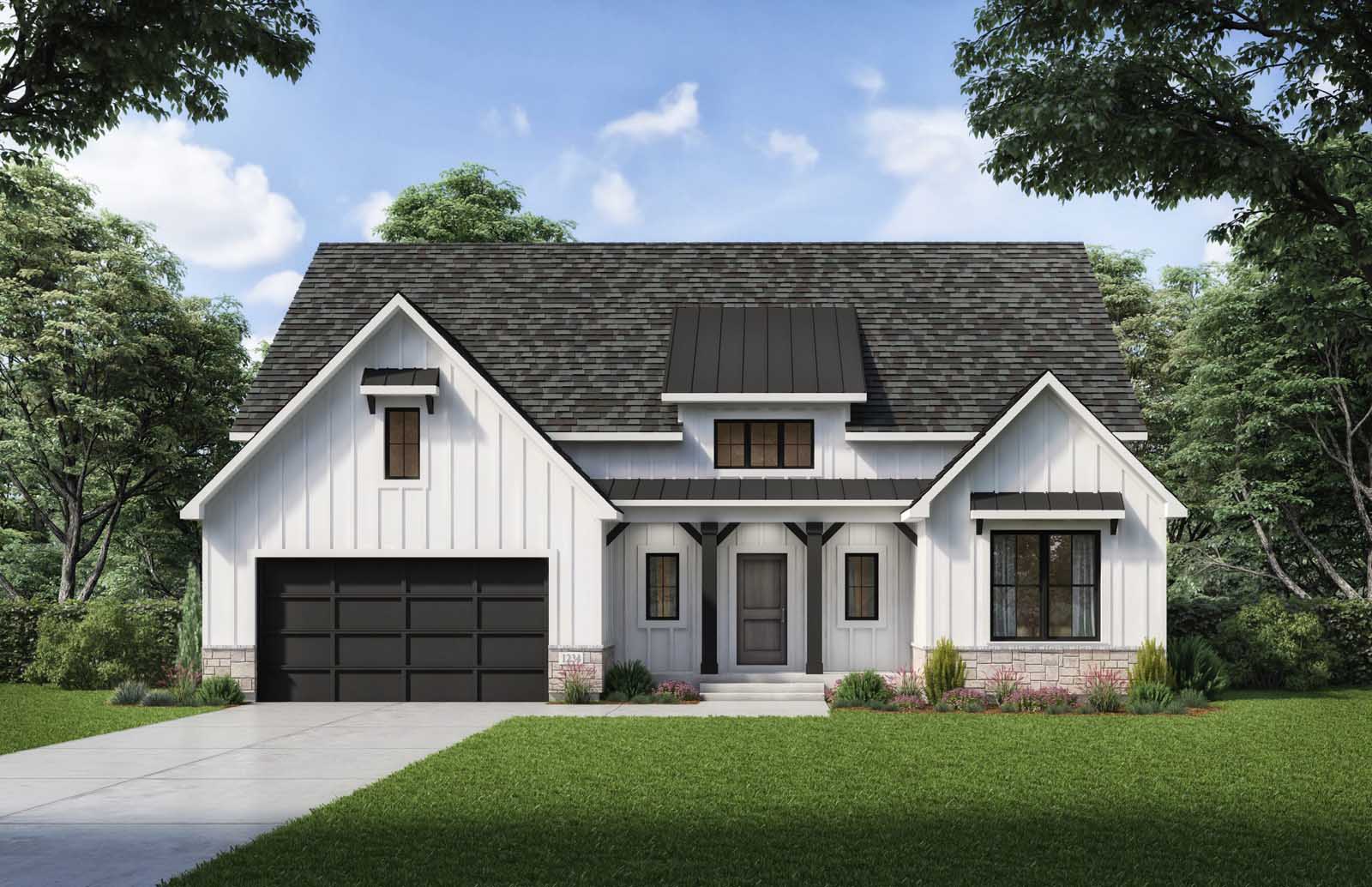 Design Homes The Willow elevation B