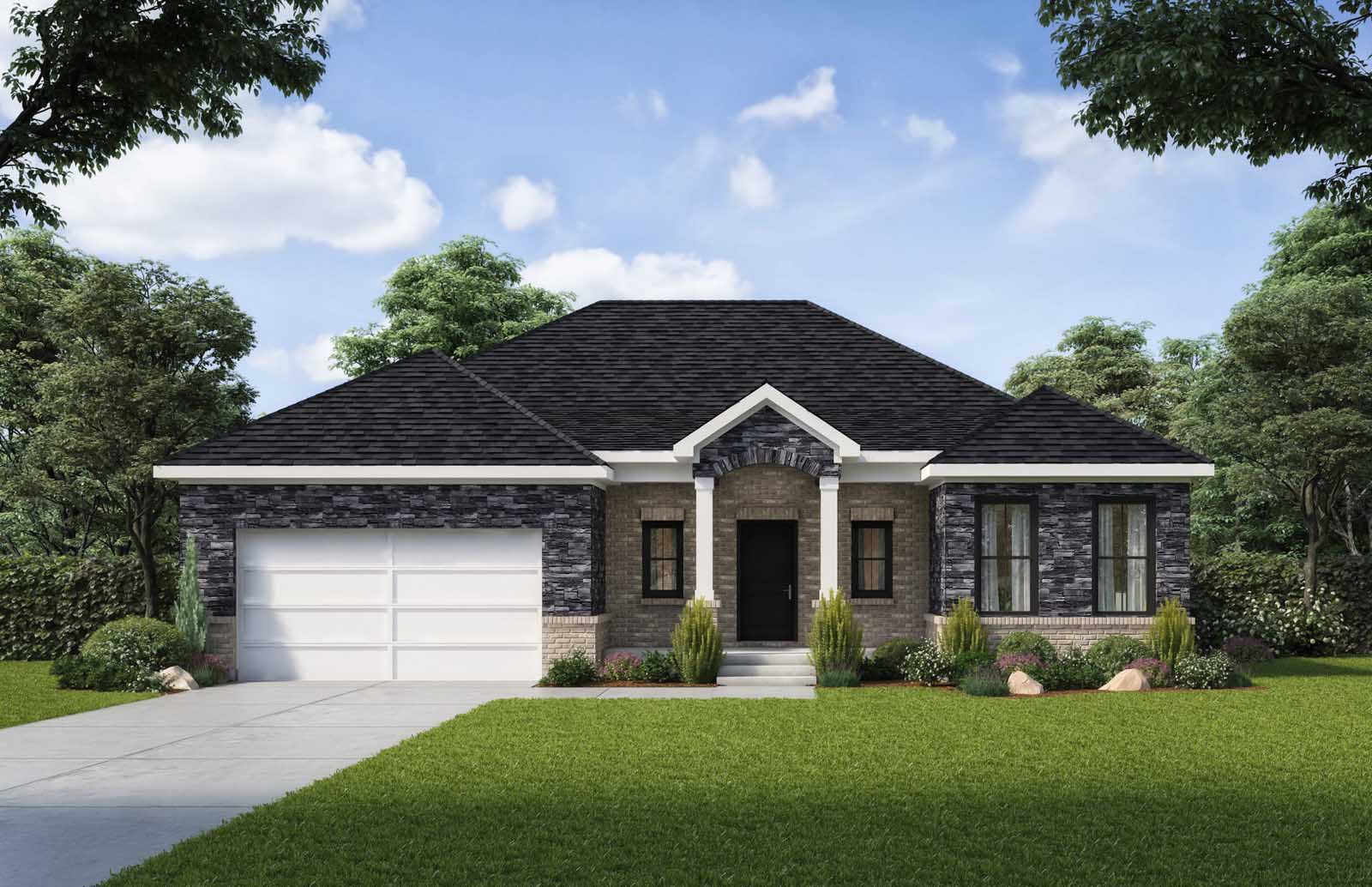 Design Homes The Willow elevation C