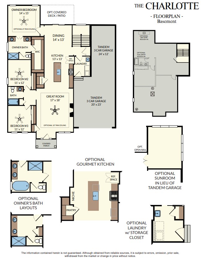 The Charlotte floor plan