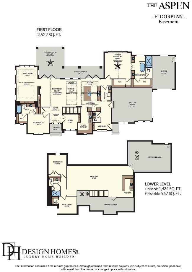 Design Homes The Aspen floorplan