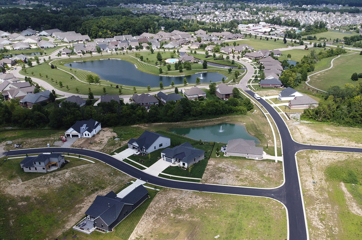 New homesites in Springboro