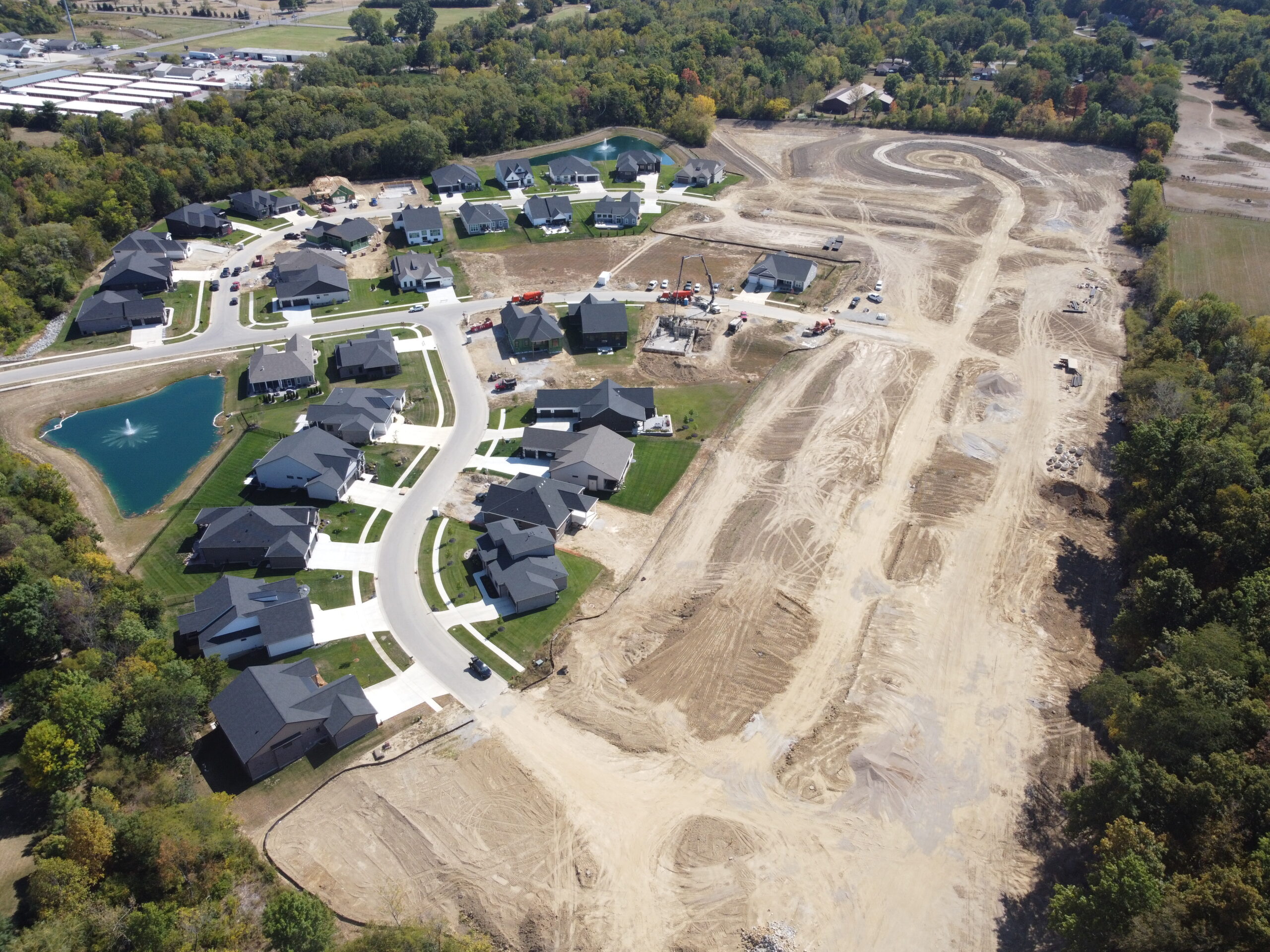 Featured image for “$150 million luxury housing community in Clearcreek Township approaching final phases”